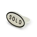 Sold Sign White (10-Pcs)