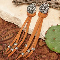 Longhorn Fringe Earrings