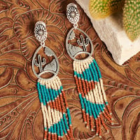 Western Waterfall Earrings