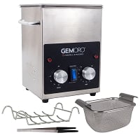 Commercial Ultrasonic Jewelry Cleaner with Heater (2-Quart)